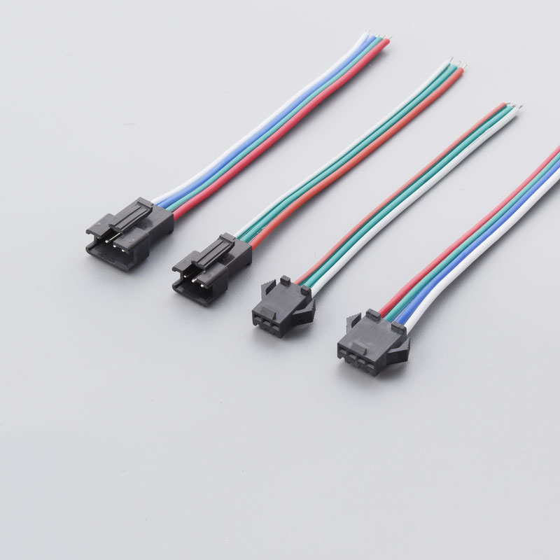 Terminální vodič SM2,5 mm 2.54 Pitch Elektronický LED lehčí kabel SMP-02V-BC SMR-02V-B Přizpůsobení elektrické linky